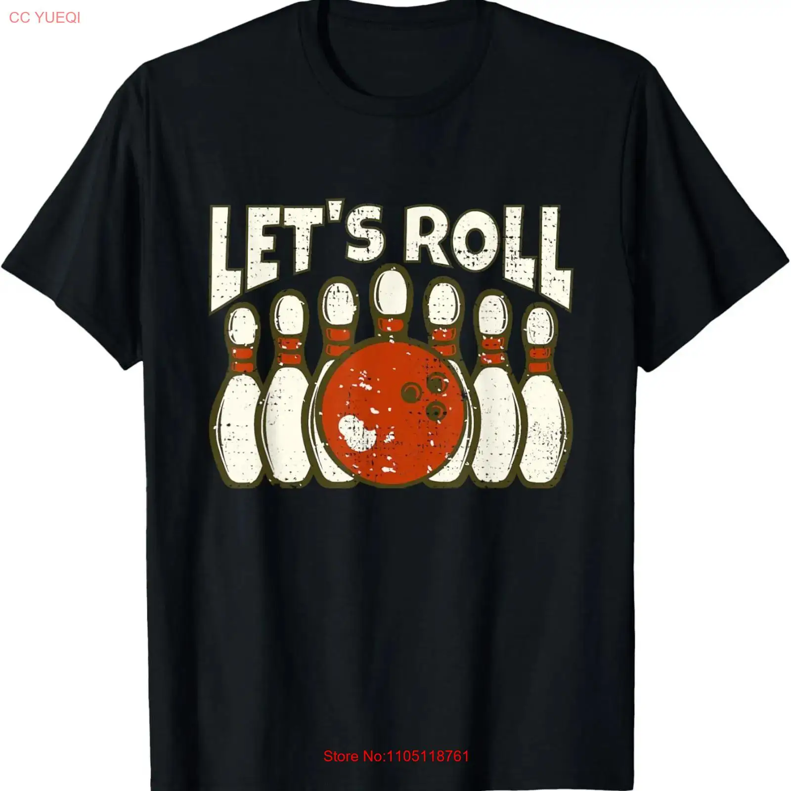 Short Sleeve Bowling Shirt Retro - Ayo, Kita Main Bowling yang Lucu!