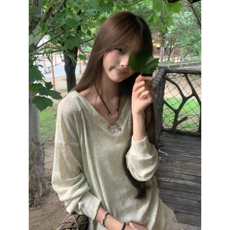 Blus lengan panjang model Kore - T-Shirts ulasan dan harga