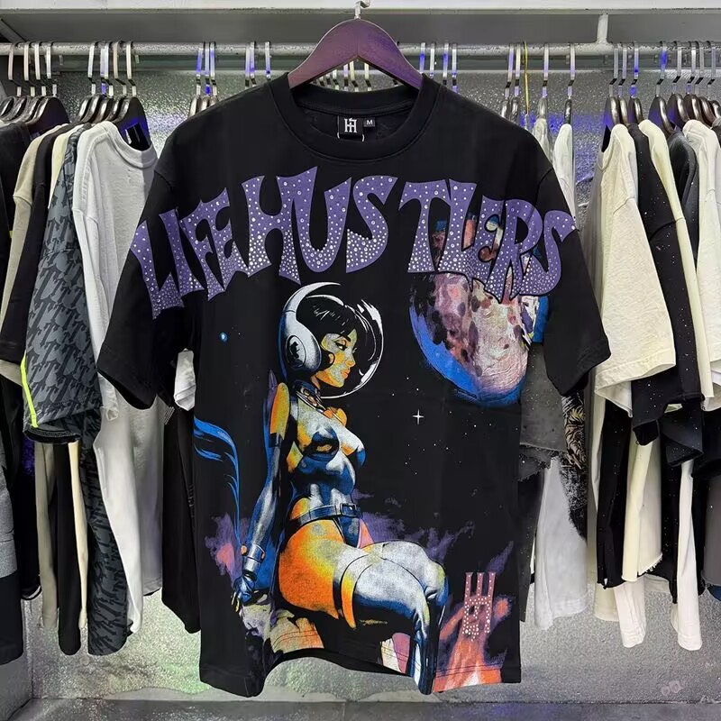Kaos Vintage Graphic LH untuk  - Acid Wash Vintage Graphic T Shirt ulasan dan harga