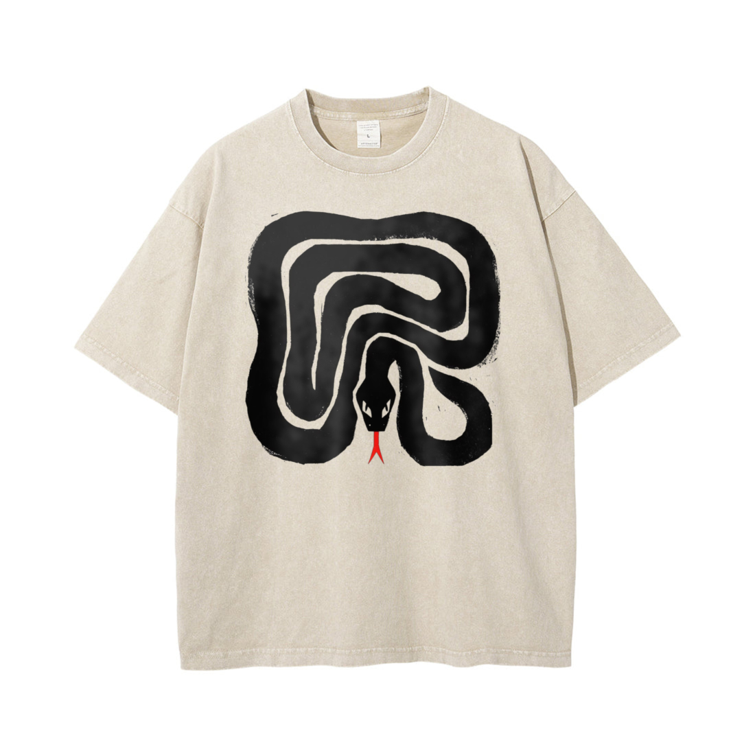 Kaos Vintage Oversized dengan  - Acid Wash Vintage Graphic T Shirt ulasan dan harga