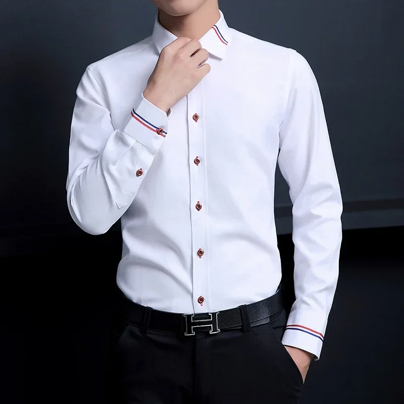 Kemeja Pria Terbaru, Model Oxf - Oxford Cotton Casual Shirt Business ulasan dan harga